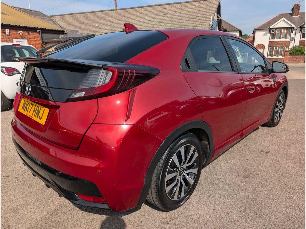 Honda Civic 1.6 I-dtec Sr Euro 5 S S WK17HNJ Red #6