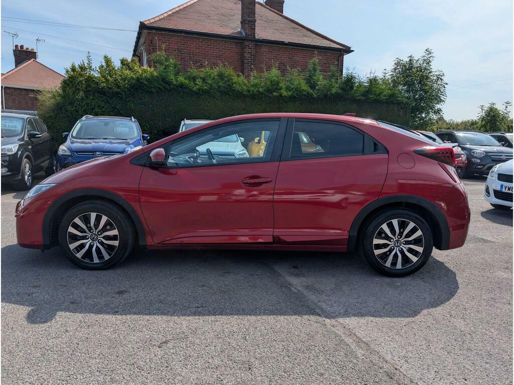 Honda Civic 1.6 I-dtec Sr Euro 5 S S WK17HNJ Red #3