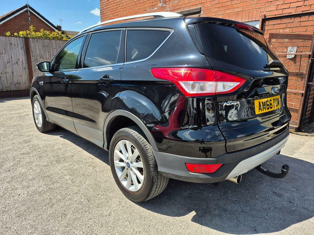 Ford Kuga 2.0 Tdci Titanium 2Wd Euro 6 S S AM66POM Black #2