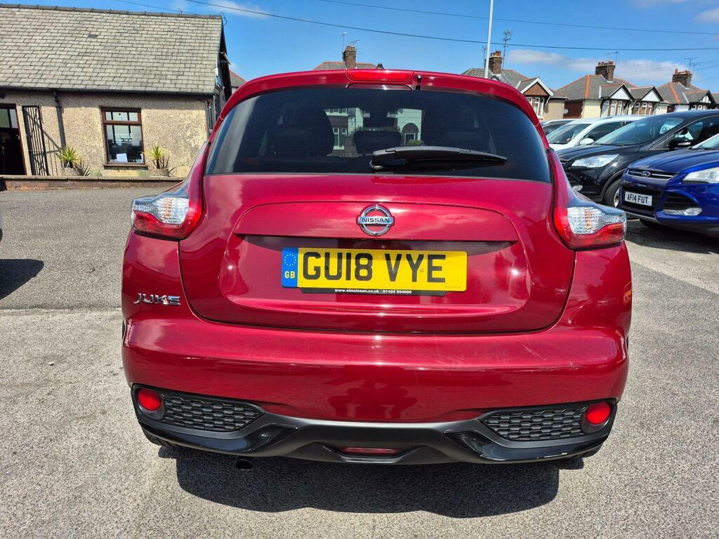 Nissan Juke 1.2 Dig-t Bose Personal Edition Euro 6 S S GU18VYE Red #4
