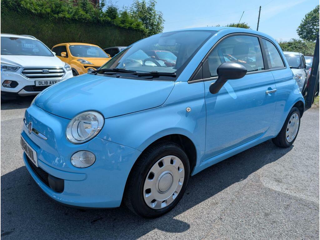 Fiat 500 Hatchback Yellow #1