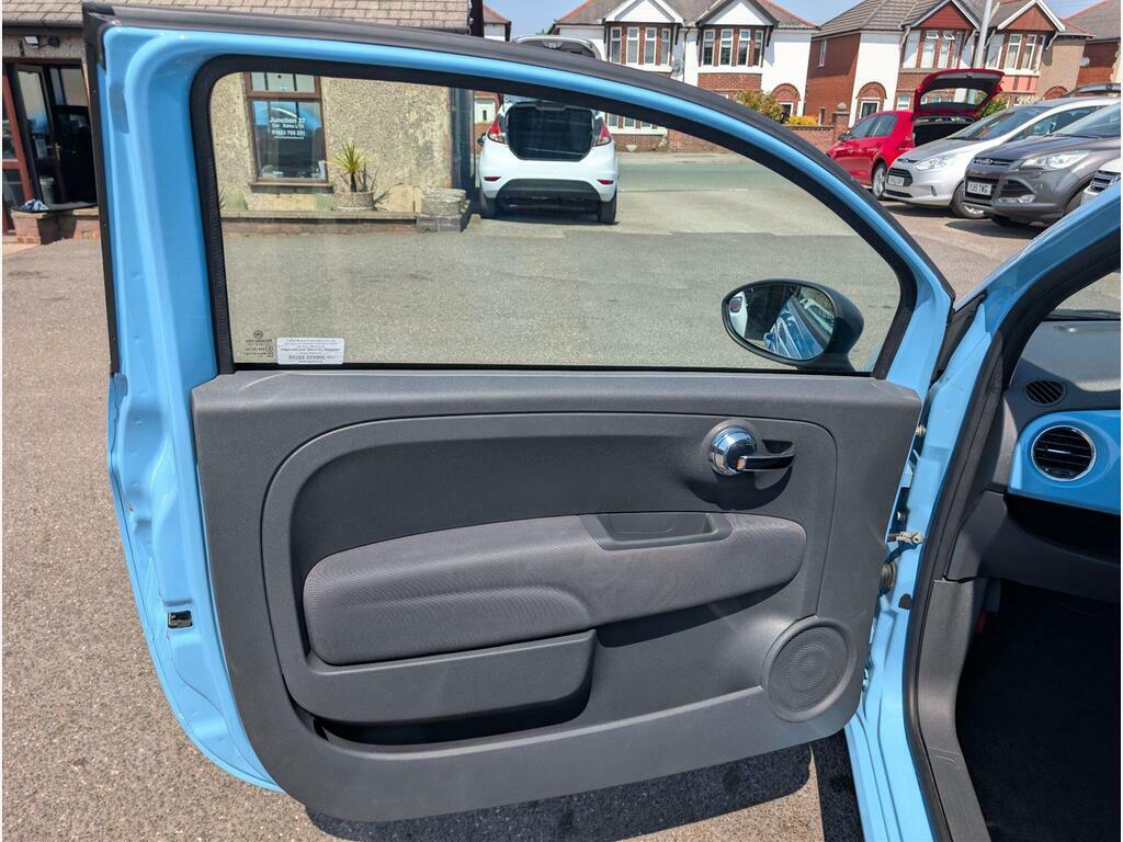Fiat 500 Hatchback Yellow #31