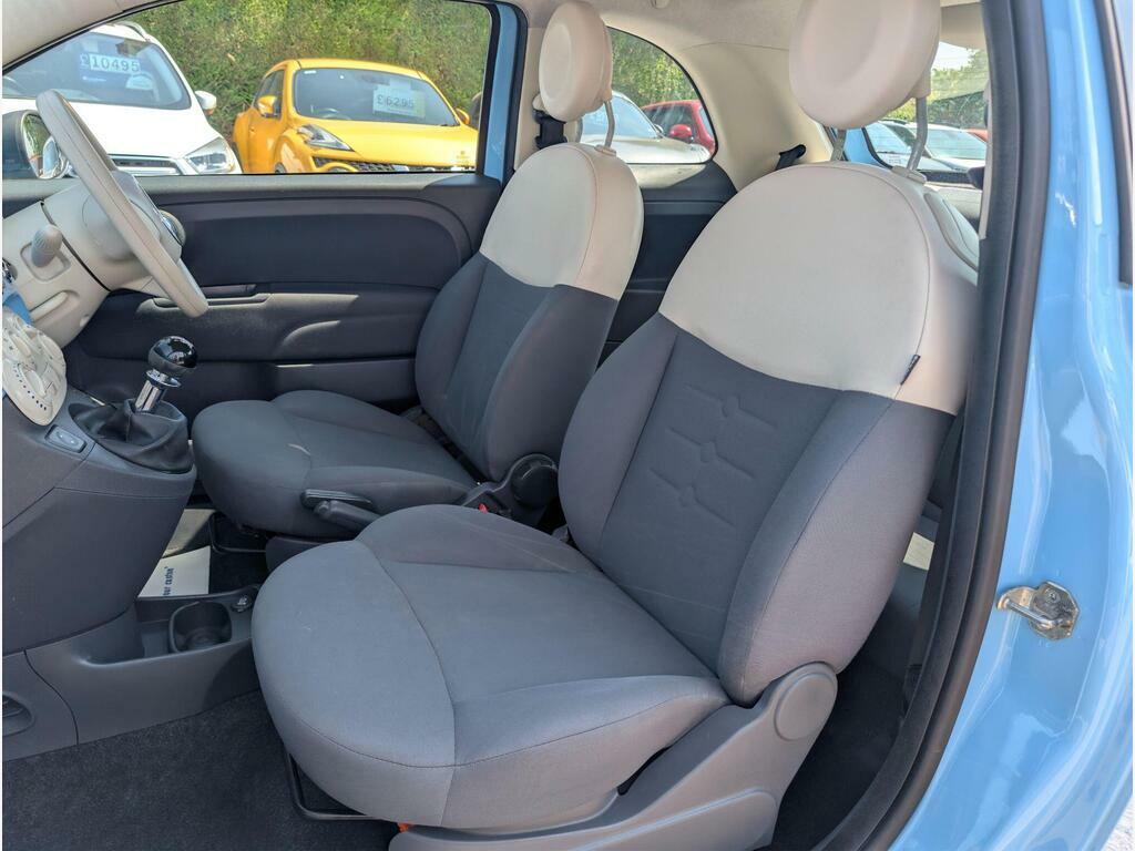 Fiat 500 Hatchback Yellow #30