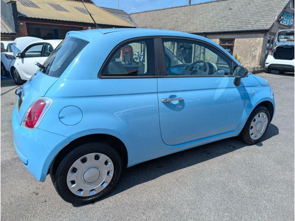 Fiat 500 Hatchback Yellow #8
