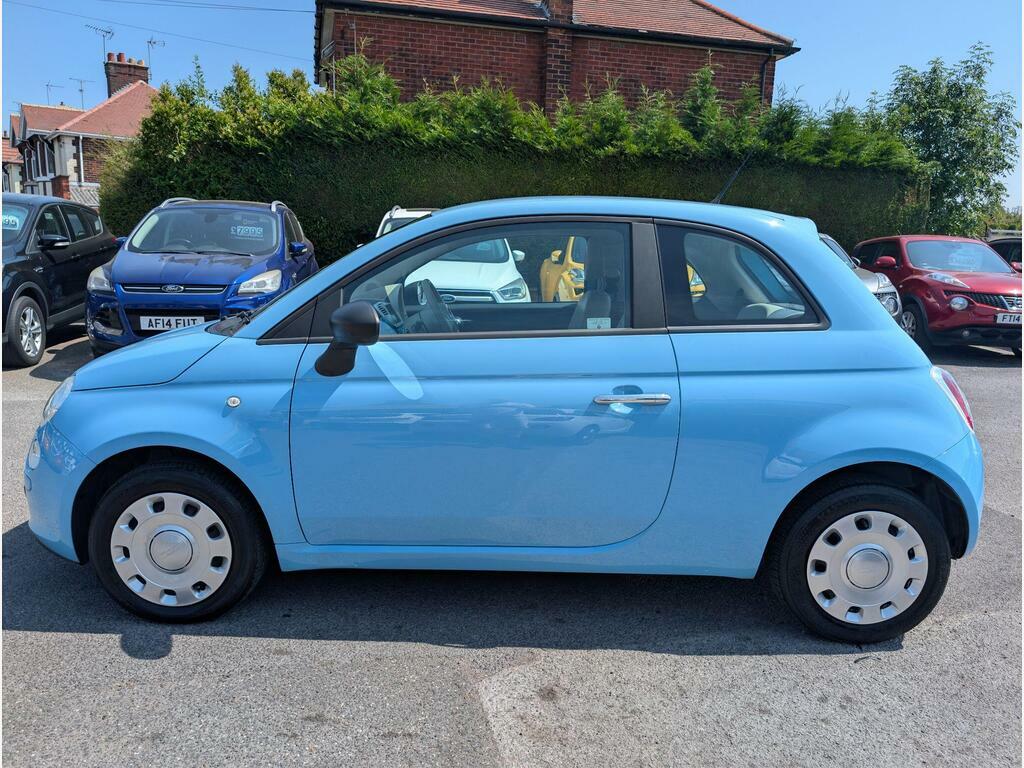 Fiat 500 Hatchback Yellow #3