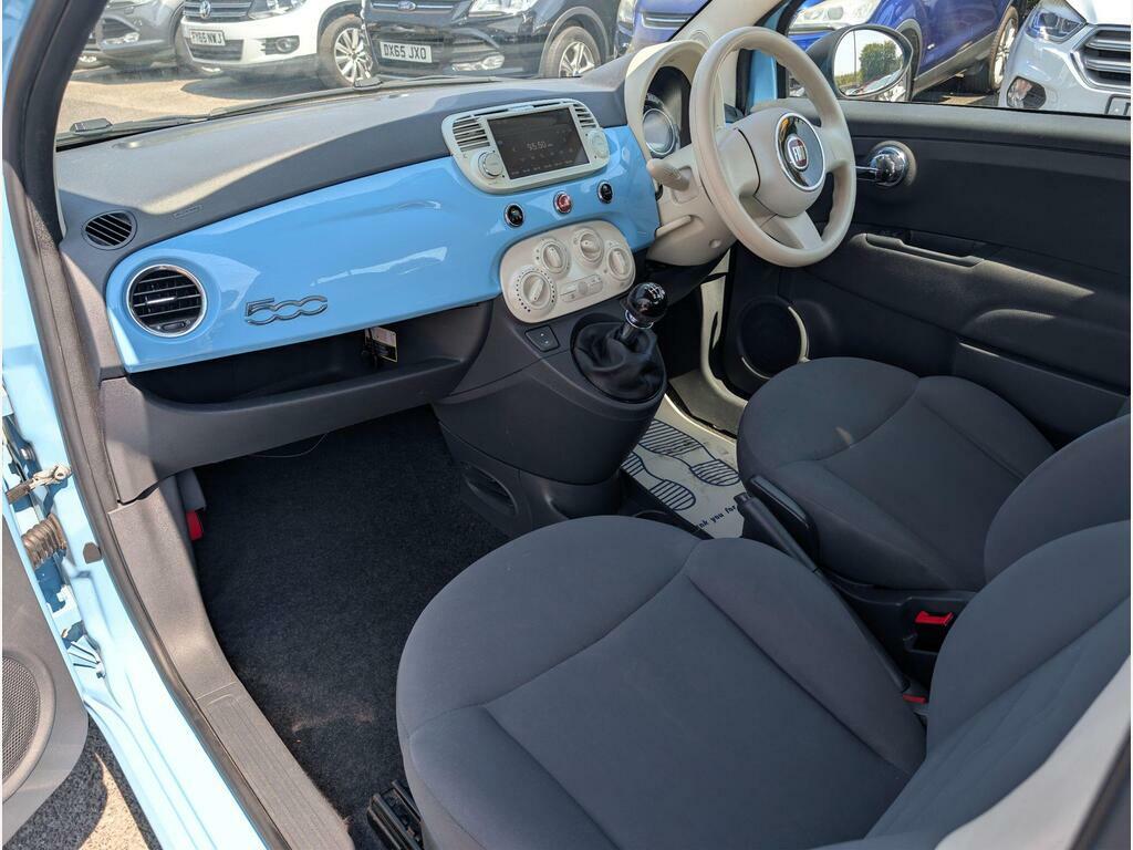 Fiat 500 Hatchback Yellow #28
