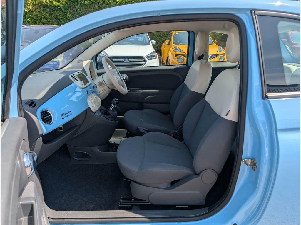 Fiat 500 Hatchback Yellow #29