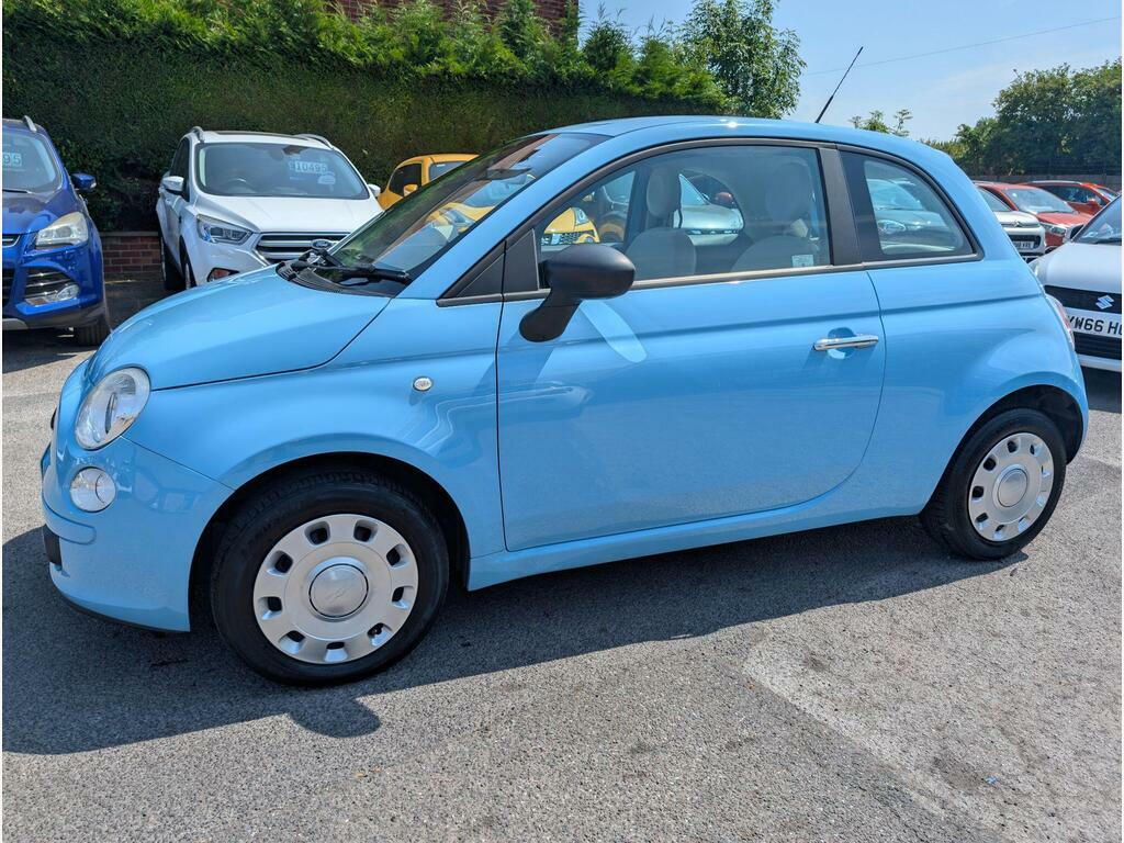 Fiat 500 Hatchback Yellow #2