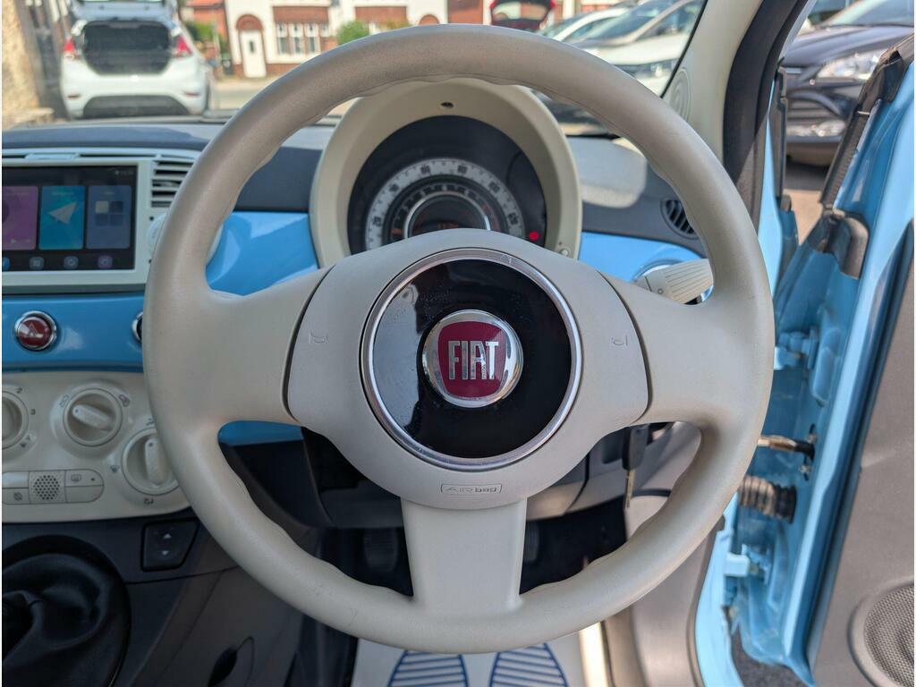 Fiat 500 Hatchback Yellow #13