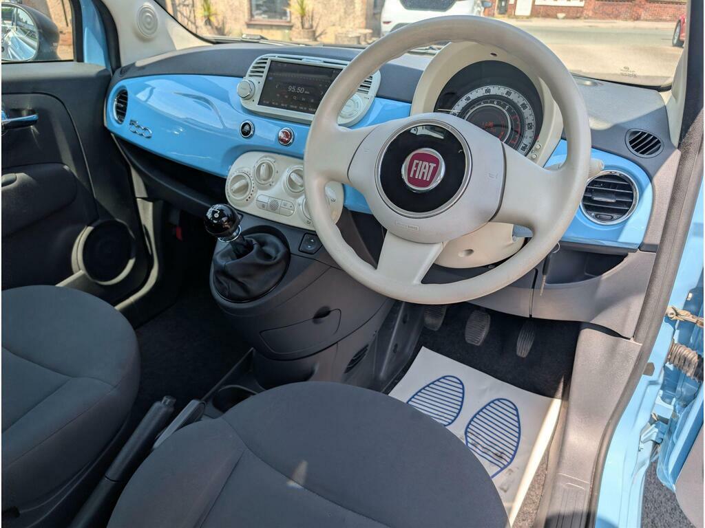 Fiat 500 Hatchback Yellow #20