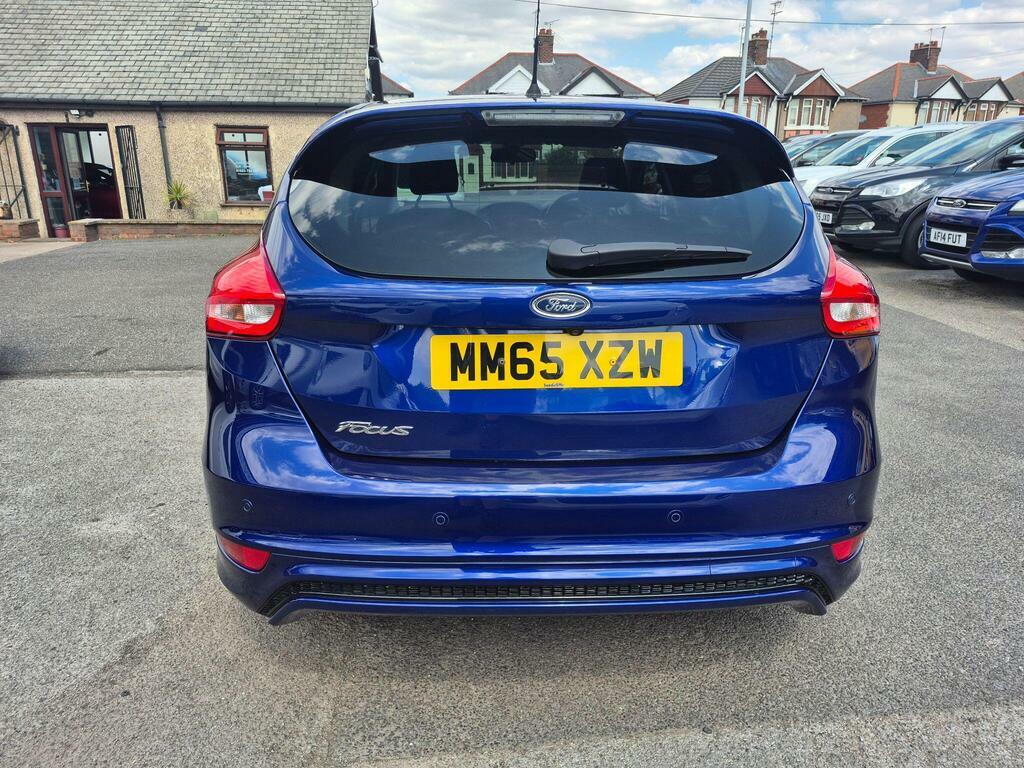 Ford Focus 1.5 Tdci Zetec S Euro 6 S S MM65XZW Blue #4