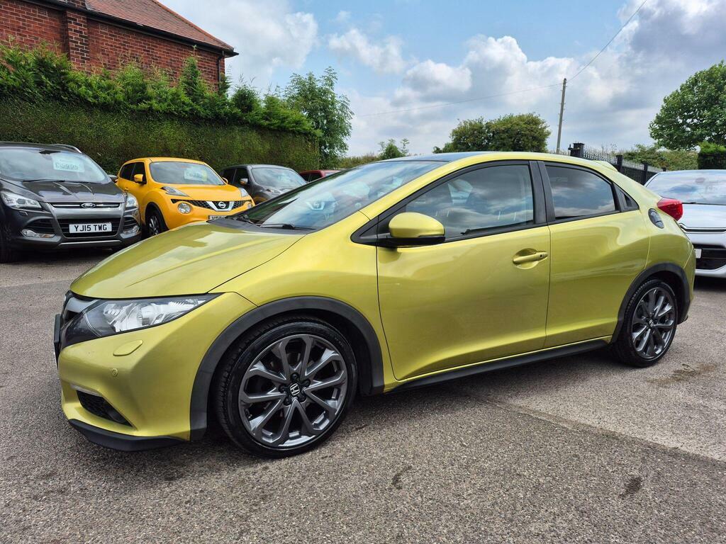 Honda Civic 2.2 I-dtec Ex Gt Euro 5 S S Yellow