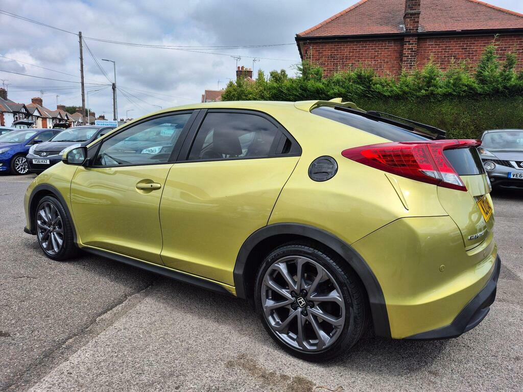 Honda Civic 2.2 I-dtec Ex Gt Euro 5 S S Yellow #3