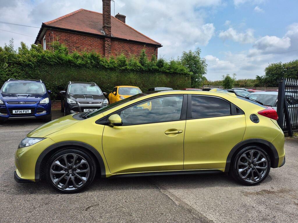 Honda Civic 2.2 I-dtec Ex Gt Euro 5 S S Yellow #2