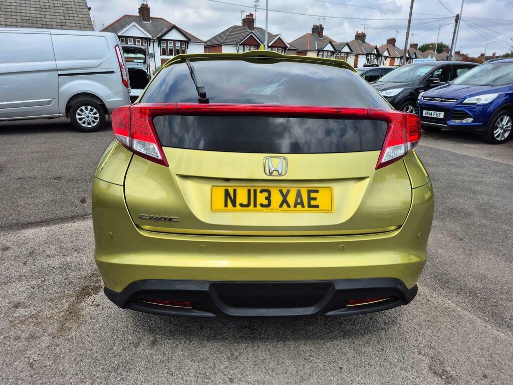 Honda Civic 2.2 I-dtec Ex Gt Euro 5 S S Yellow #4