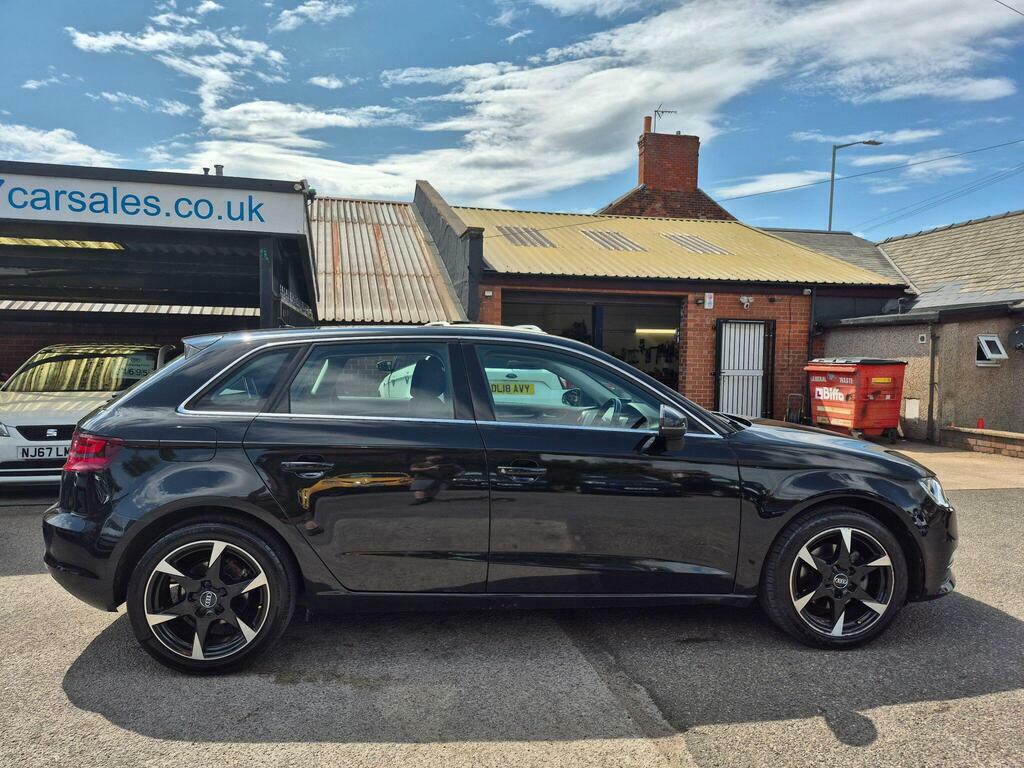 Audi A3 1.6 Tdi Sport Sportback Euro 6 S S Black #6