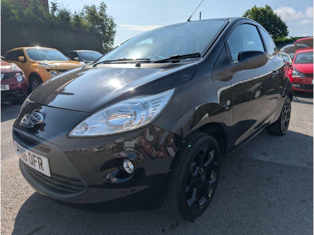 Ford KA 1.2 Zetec Black Edition Euro 6 S S YH16OFR Black #2