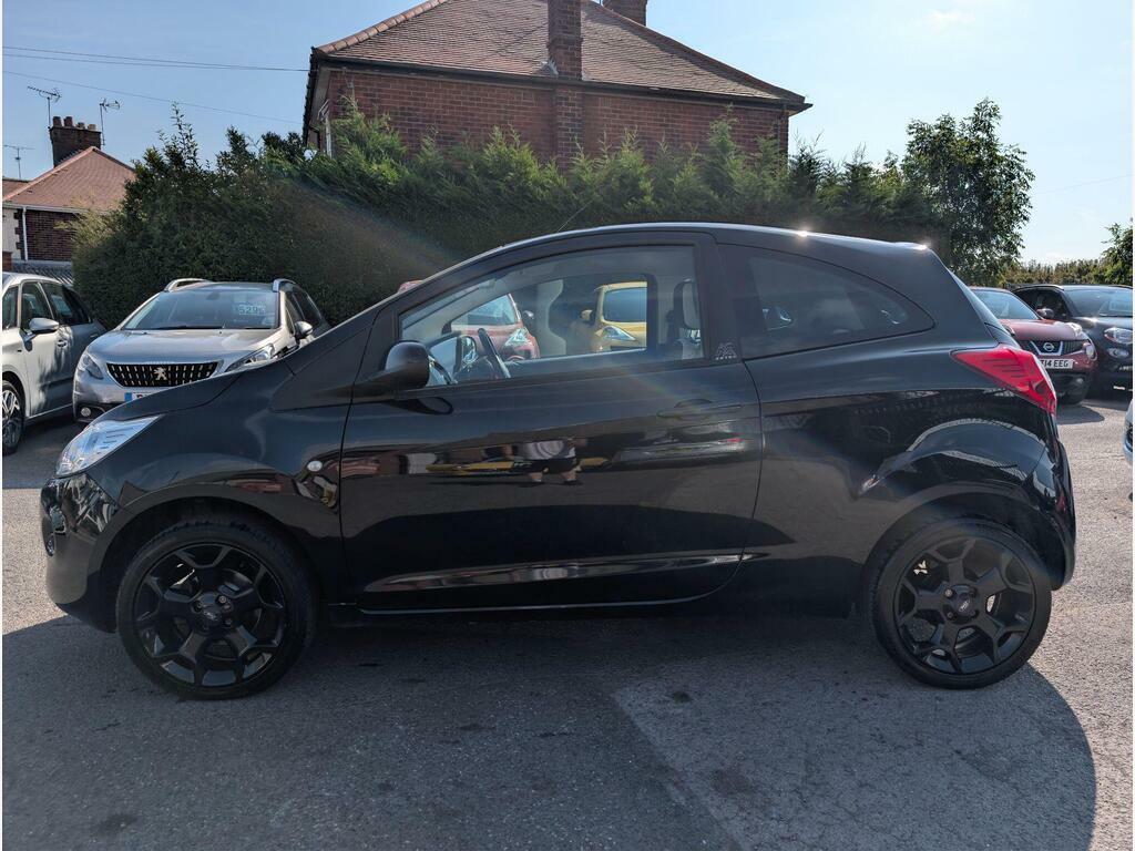 Ford KA 1.2 Zetec Black Edition Euro 6 S S YH16OFR Black #3