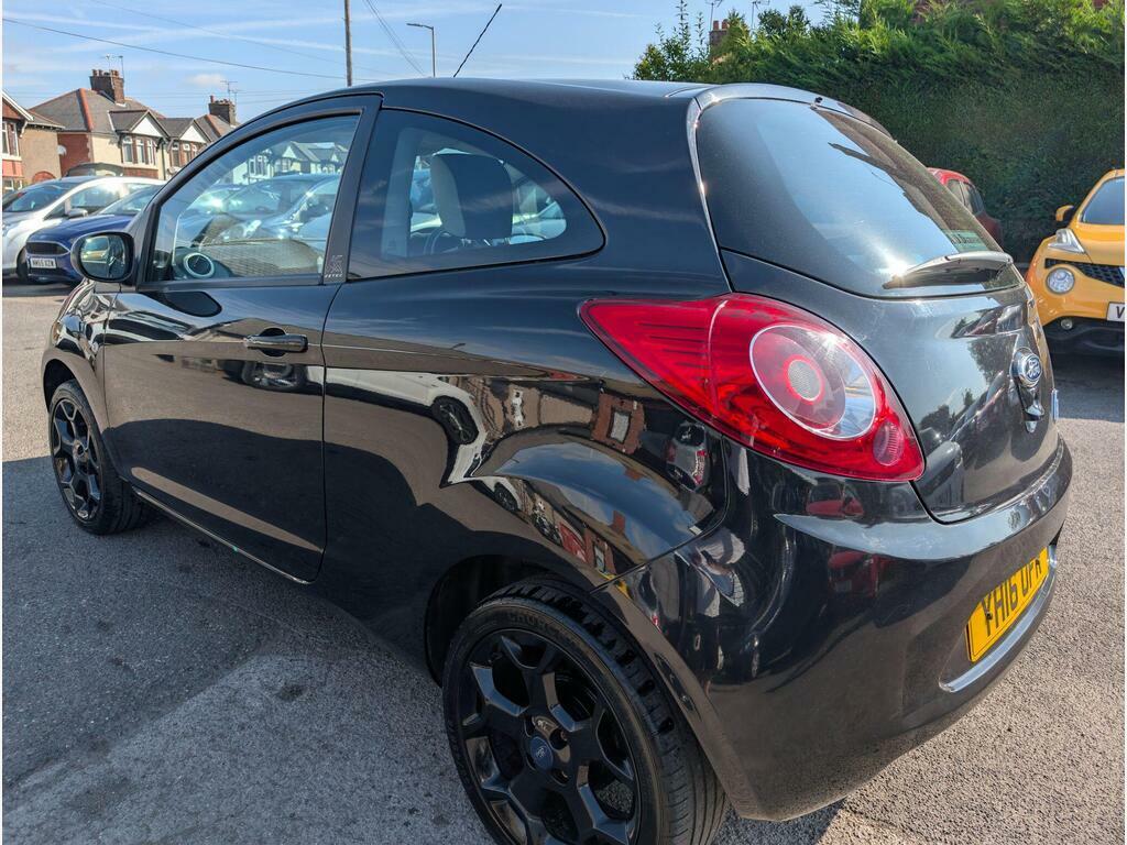 Ford KA 1.2 Zetec Black Edition Euro 6 S S YH16OFR Black #4