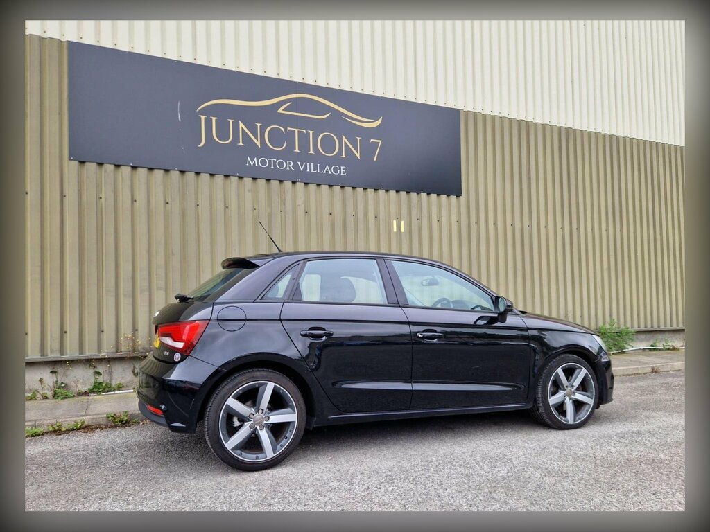Audi A1 1.6 Tdi Sport Sportback S Tronic Euro 6 Ss Black #4