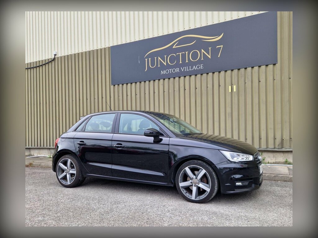 Audi A1 1.6 Tdi Sport Sportback S Tronic Euro 6 Ss Black #6