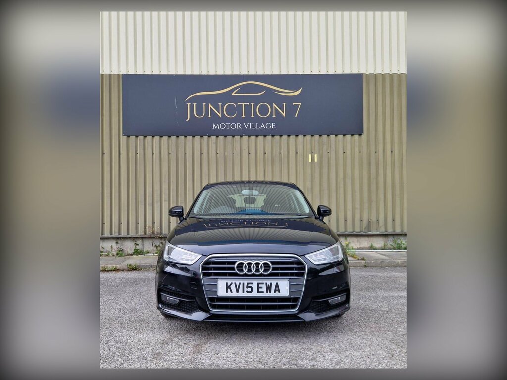 Audi A1 1.6 Tdi Sport Sportback S Tronic Euro 6 Ss Black #2
