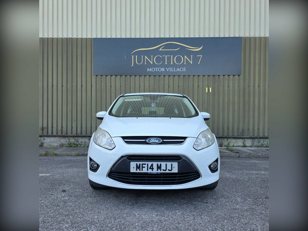 Ford C-Max 1.6 Tdci Zetec Euro 5 White #4