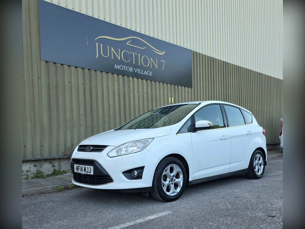 Ford C-Max 1.6 Tdci Zetec Euro 5 White #6