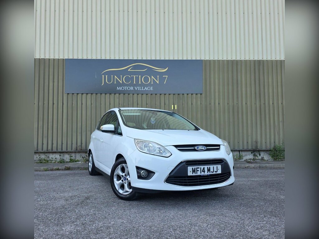 Ford C-Max 1.6 Tdci Zetec Euro 5 White #2