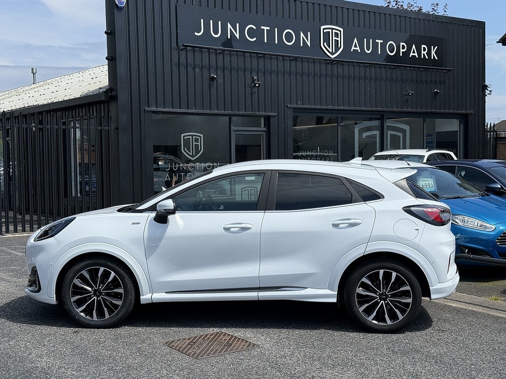 Ford Puma T Ecoboost Mhev St-line Vignale PY21TRZ White #4