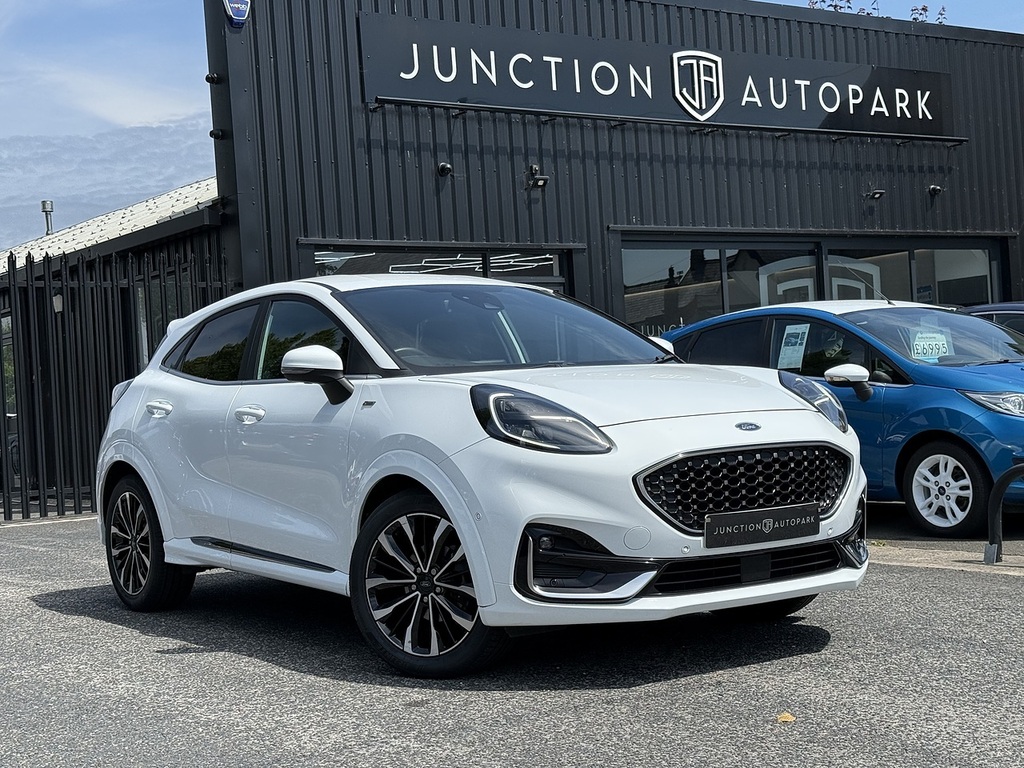 Ford Puma T Ecoboost Mhev St-line Vignale White