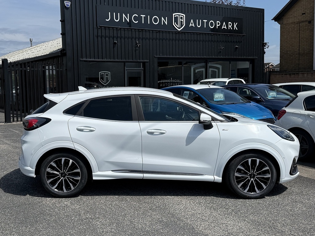Ford Puma T Ecoboost Mhev St-line Vignale PY21TRZ White #5