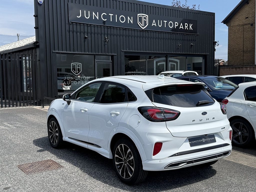 Ford Puma T Ecoboost Mhev St-line Vignale PY21TRZ White #6