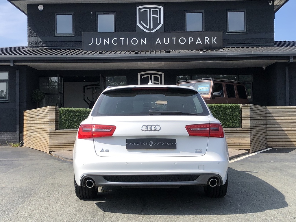 Audi A6 Avant Tdi Ultra S Line White #6