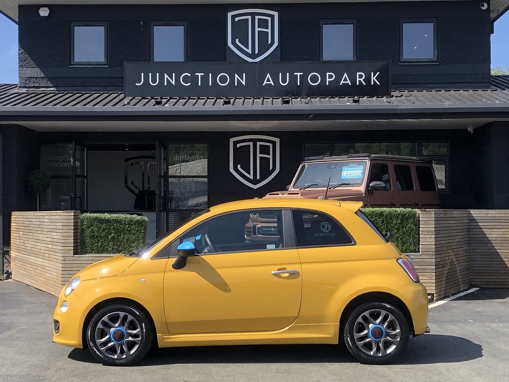 Fiat 500 Twinair S Yellow #4