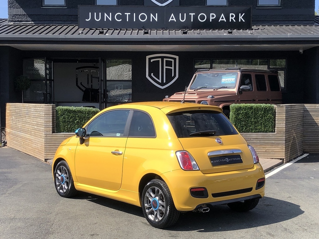 Fiat 500 Twinair S Yellow #3