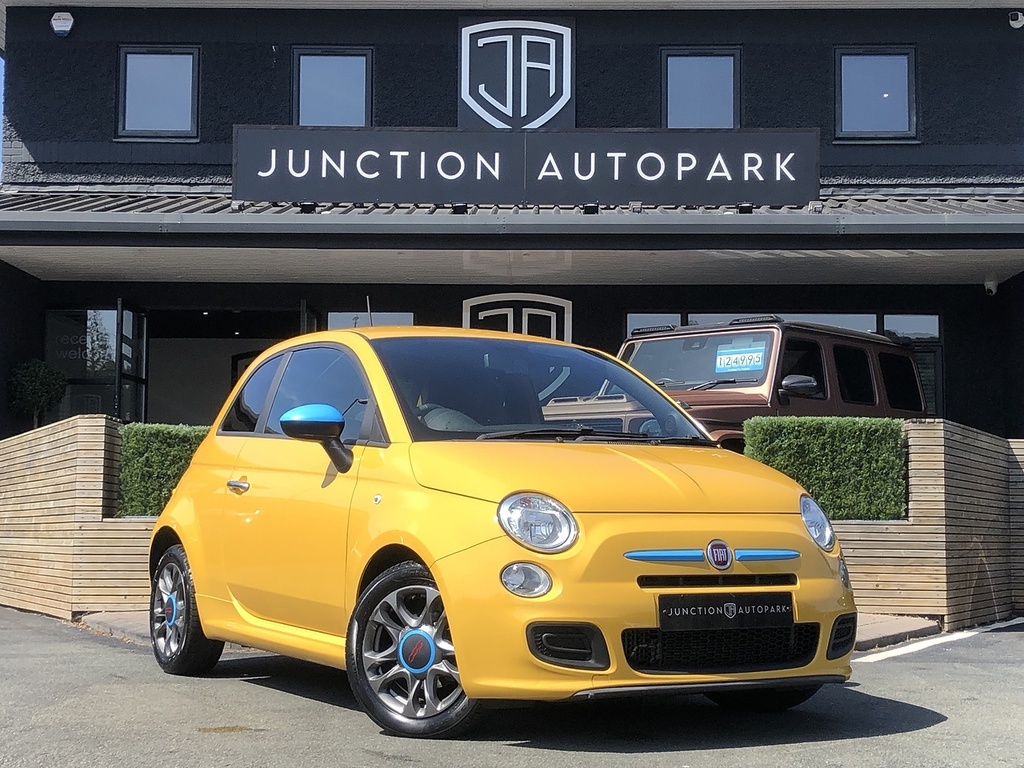 Fiat 500 Twinair S Yellow