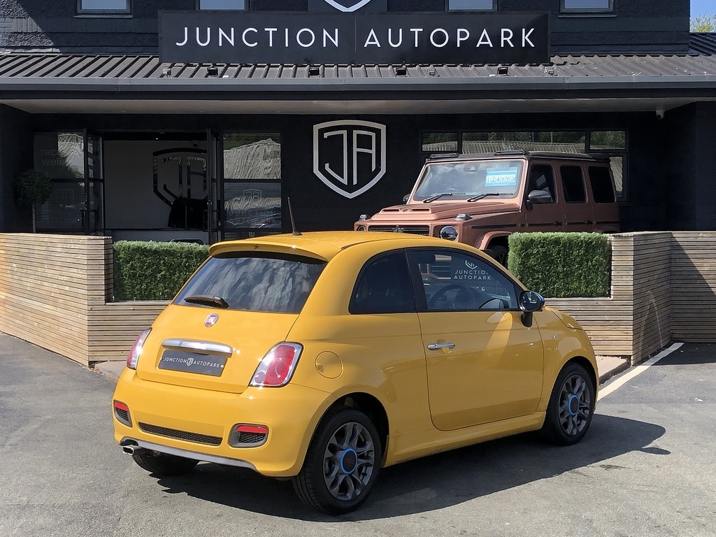 Fiat 500 Twinair S Yellow #6