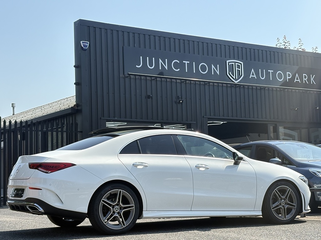 Mercedes-Benz CLA Class Cla180 Amg Line White #6
