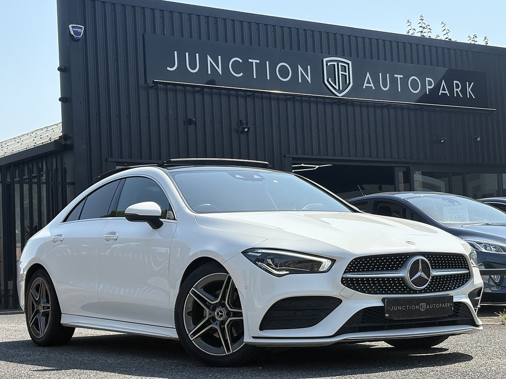 Mercedes-Benz CLA Class Cla180 Amg Line White