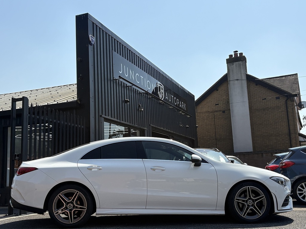Mercedes-Benz CLA Class Cla180 Amg Line White #5