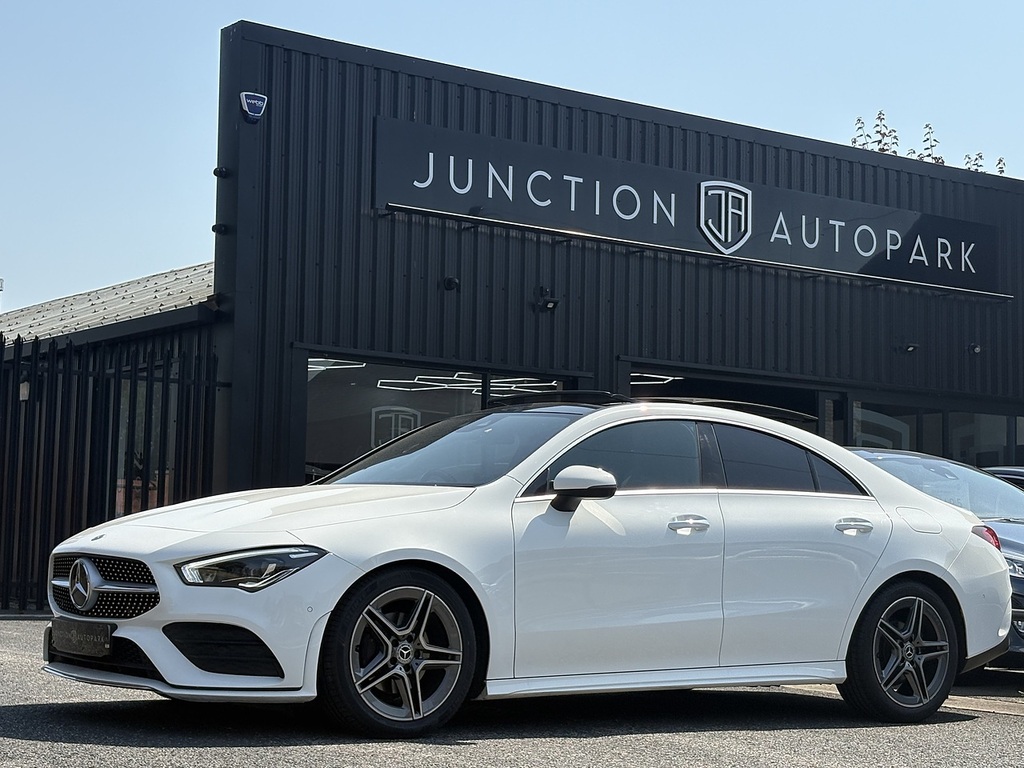 Mercedes-Benz CLA Class Cla180 Amg Line White #2