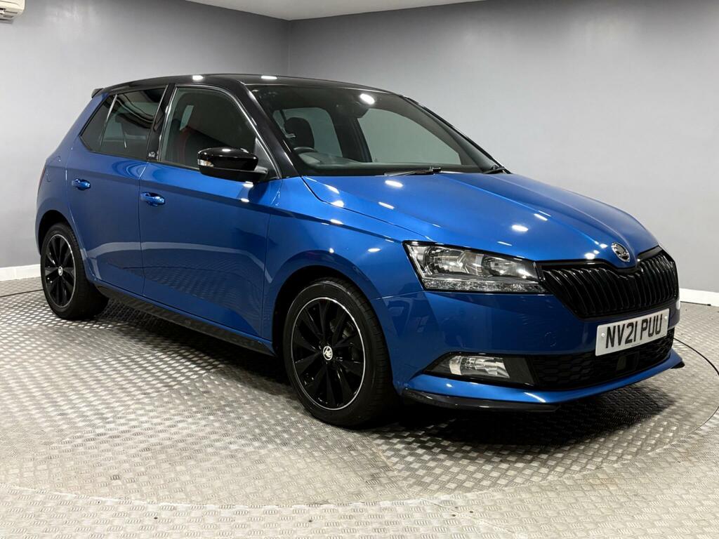 Skoda Fabia 1.0 Tsi Monte Carlo Euro 6 Ss Blue