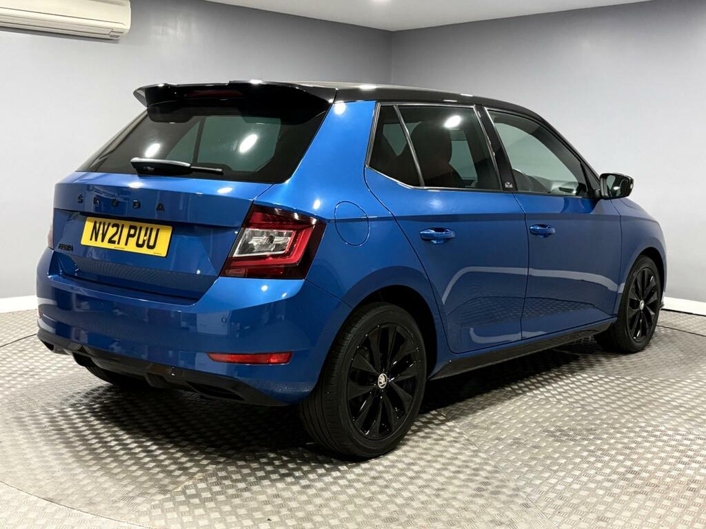 Skoda Fabia 1.0 Tsi Monte Carlo Euro 6 Ss NV21PUU Blue #3