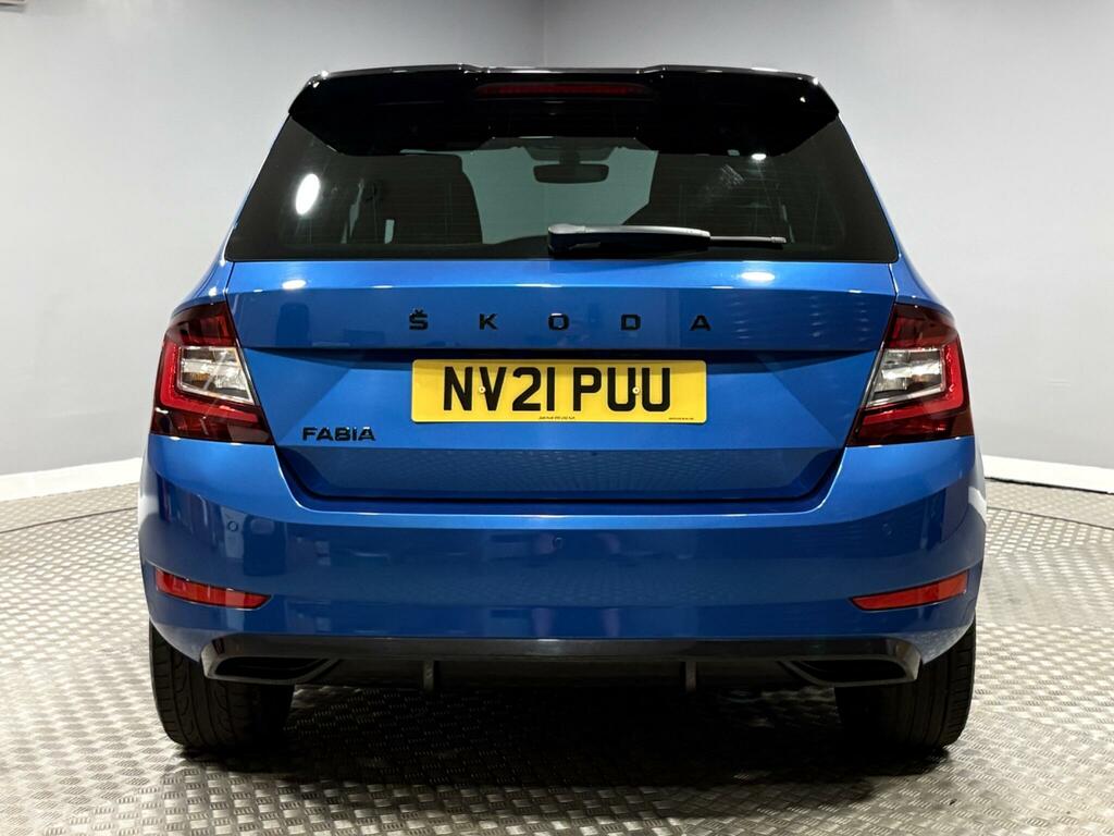 Skoda Fabia 1.0 Tsi Monte Carlo Euro 6 Ss NV21PUU Blue #4