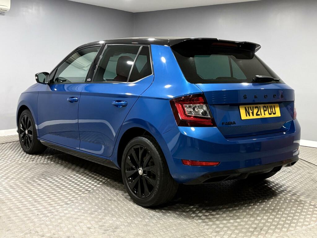 Skoda Fabia 1.0 Tsi Monte Carlo Euro 6 Ss NV21PUU Blue #5