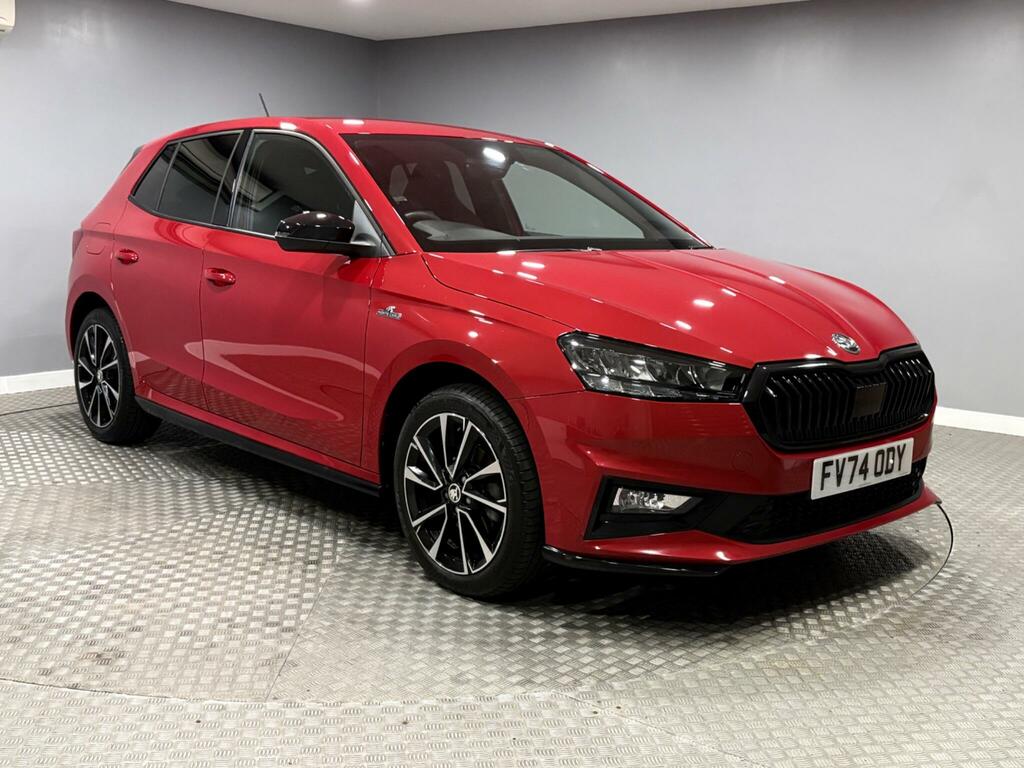 Skoda Fabia 1.0 Tsi Monte Carlo Euro 6 Ss Red