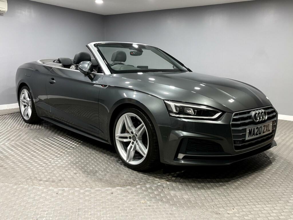 Audi A5 2.0 Tdi 40 S Line Convertible S Tronic Grey