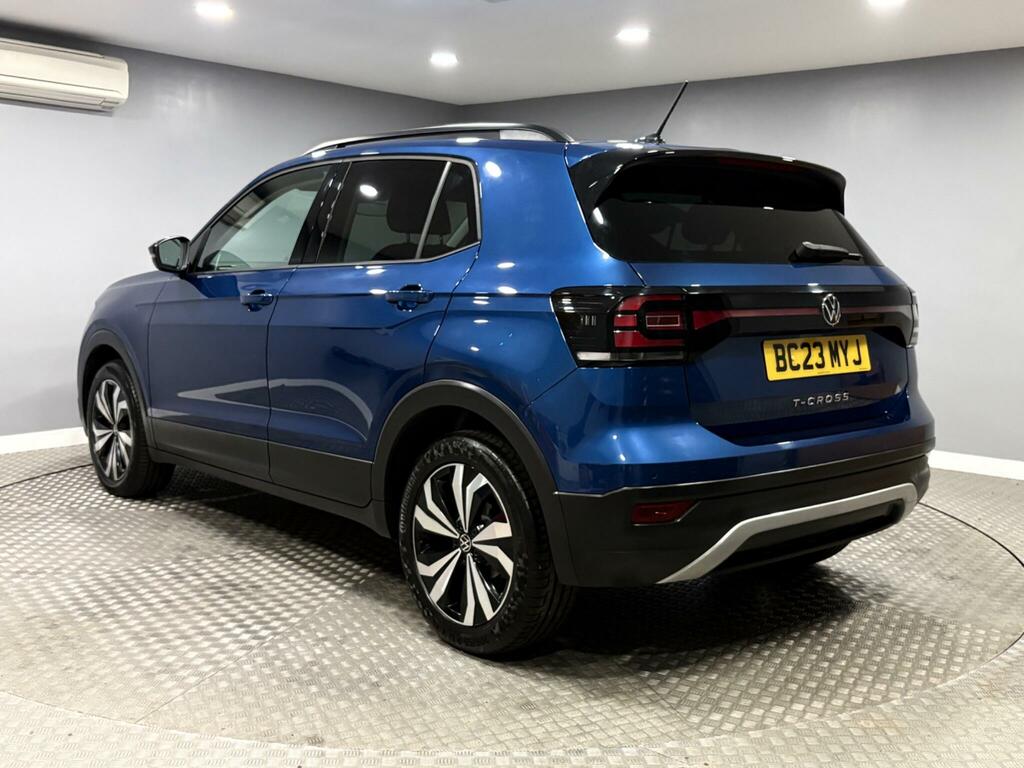 Volkswagen T-Cross 1.0 Tsi Black Edition Dsg Euro 6 Ss Blue #5