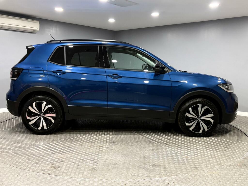 Volkswagen T-Cross 1.0 Tsi Black Edition Dsg Euro 6 Ss Blue #2
